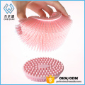 100% Soft Silicone Baby Hair Brush Nature Baby Massage Brush For Kids